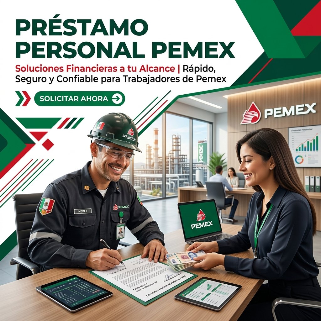 Prestamo personal Pemex 1 Prestamo personal Pemex 2026